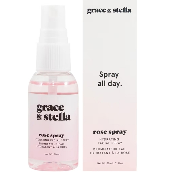 grace & stella Other - NIB Grace & Stella Rose Spray Hydrating Facial Mist 1 Fl Sealed
